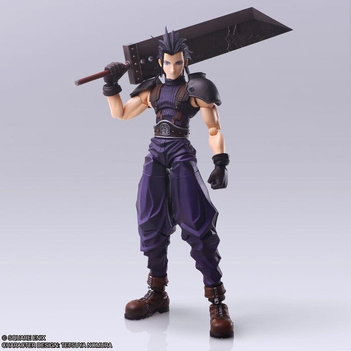 Square Enix Final Fantasy VII BRING ARTS Zack Fair Action Figure JAPAN OFFICIAL