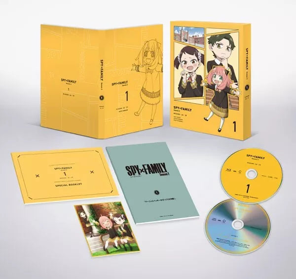 Spy x Family Season 2 Vol.1 First Limited Edition Blu-ray JAPAN OFFICIAL