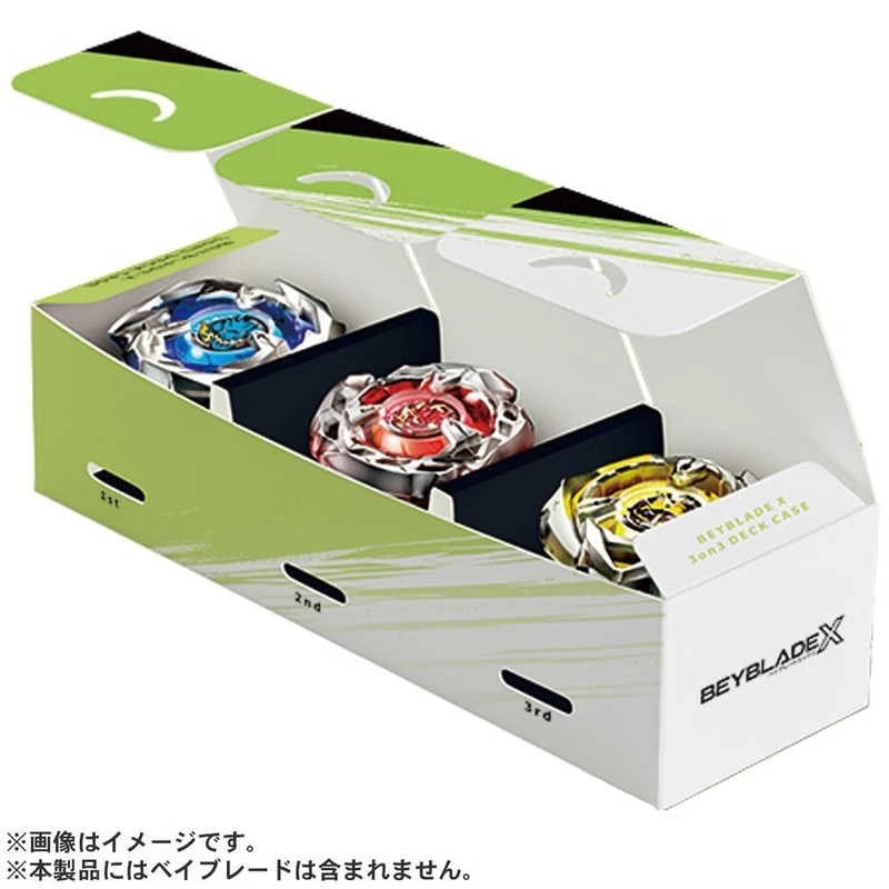 Takara Tomy BEYBLADE X BX-12 3 on 3 Deck Case JAPAN OFFICIAL