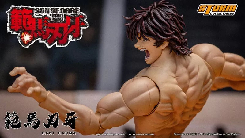 Baki Hanma Baki Hanma Ação Figura Japão Oficial