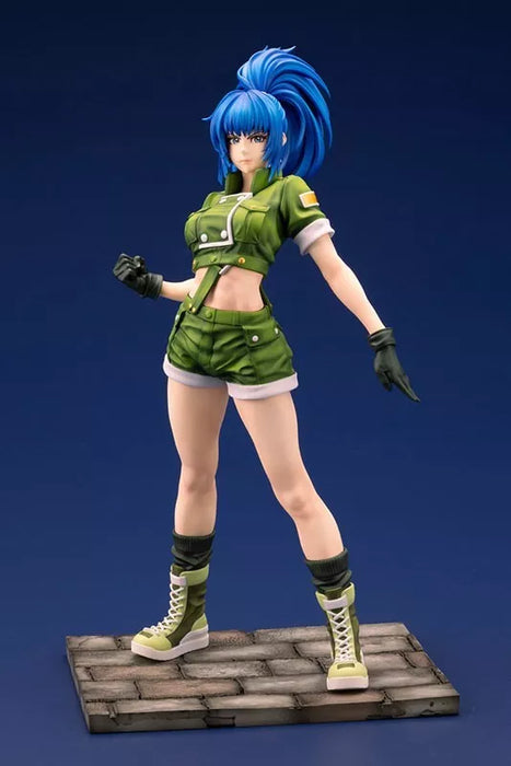 Kotobukiya snk bishoujo o rei dos lutadores '97 leona heidern 1/7 figura japão