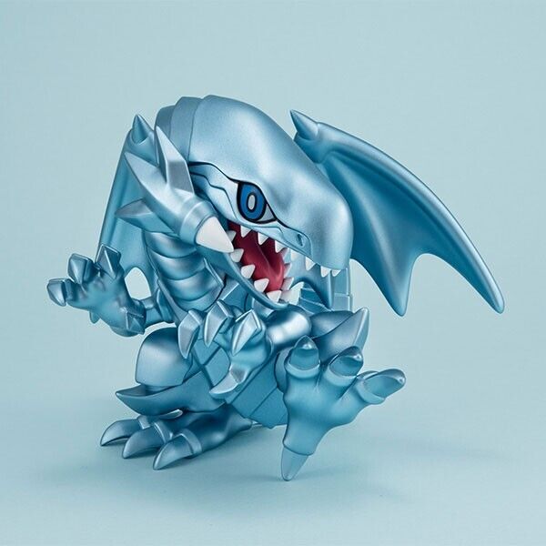 MEGATOON Yu-Gi-Oh! Duel Monsters Blue-Eyes White Dragon Figure JAPAN OFFICIAL