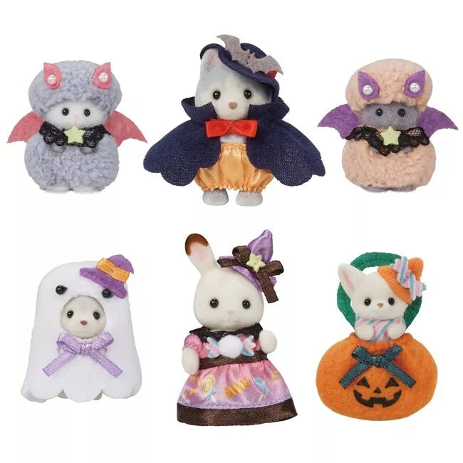 Epoch Famiglie Sylvanian Baby Happy Halloween Set Official Giappone