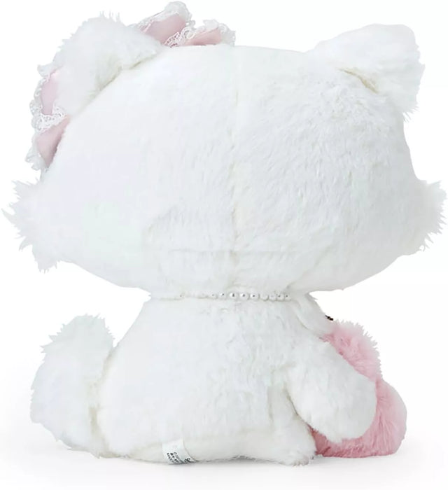 Sanrio Charmy Kitty Heisei Born Character Fluffy Heart Plush Doll JAPAN OFFICIAL