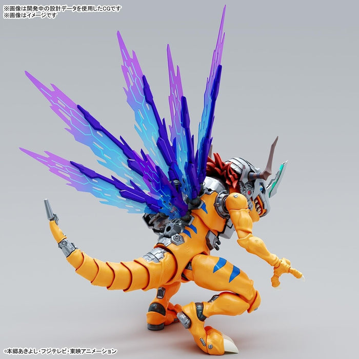 Bandai Figura Estándar Figuras Amplificada Digimon Metal Greymon Vacunación Greymon Figura Japón