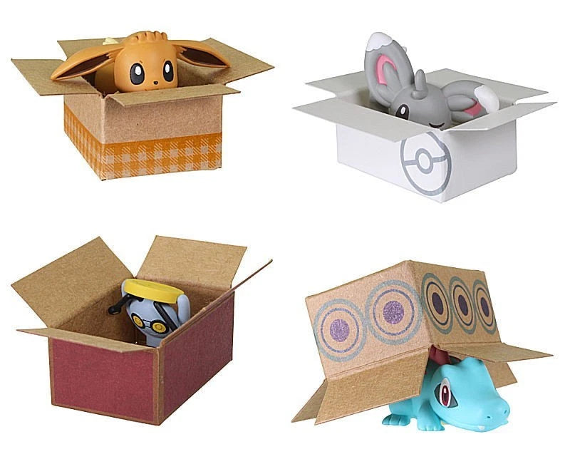 Pokemon Found! Mascot Box Play Complete Set Figure Capsule Toy JAPAN OFFICIAL