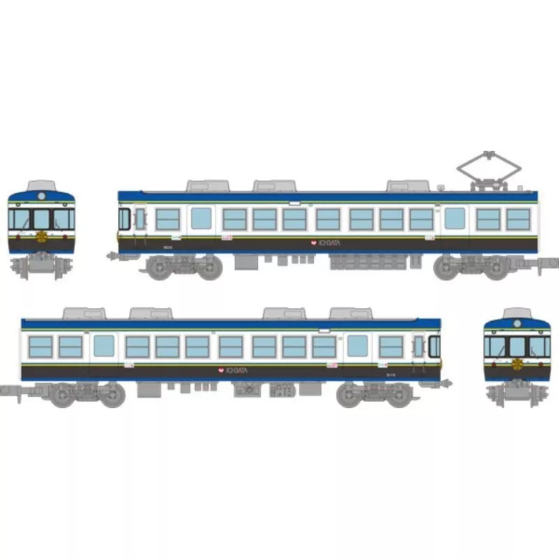 Railway Collection Ichibata Train 5000 Series 5010 Formation 2Car Set A JAPAN