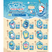 Sanrio Characters PukaPuka Acrylic Keychain 10Pack Box Candy Toy JAPAN OFFICIAL