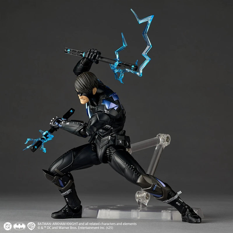 Kaiyodo Revoltech Amazing Yamaguchi Batman Arkham Knight Nightwing Action Figure