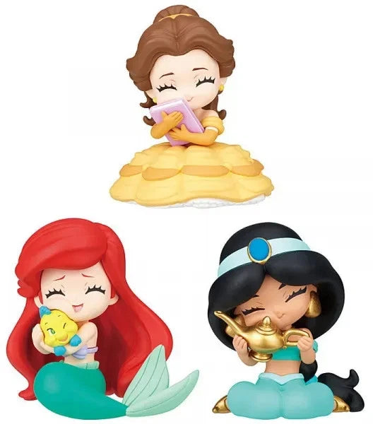 Takara Tomy Arts Mugyutto! Disney Princess Complete Set Figure Capsule Toy JAPAN
