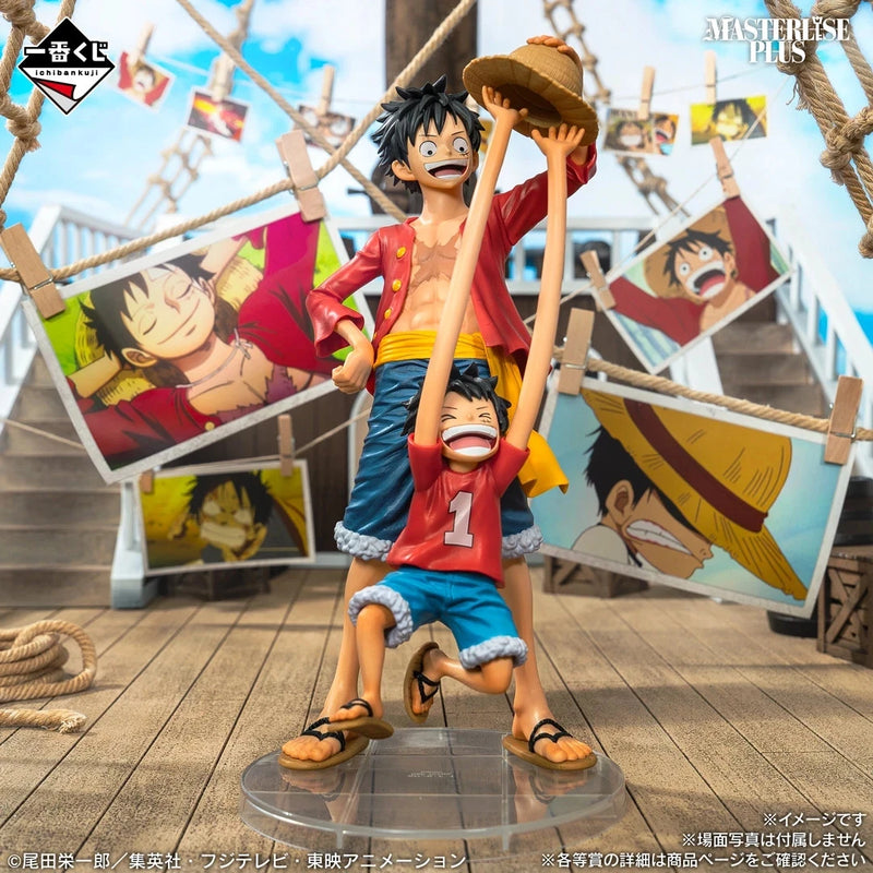 Ichibankuji One Piece Monkey D. Luffy Masterlise Plus Prize Last One Figure