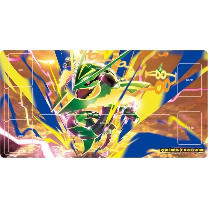 Pokemon Center Original Rubber Playmat Mega Rayquaza JAPAN OFFICIAL