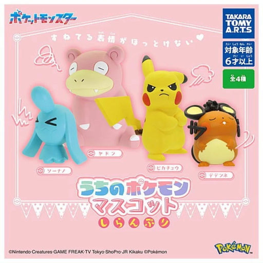 My Pokemon Mascot Ignorance Complete Set Figure Capsule Toy JAPAN OFFICIAL