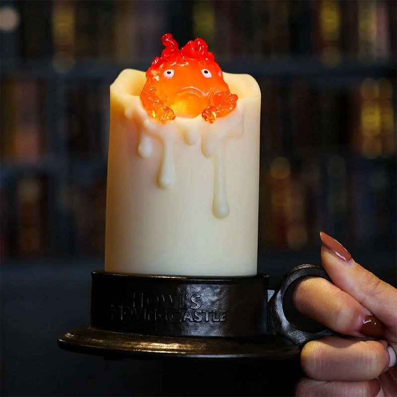 Benelic Studio Ghibli Howl's Moving Castle Calcifer Candle Light JAPAN OFFICIAL