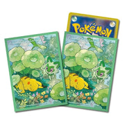 Pokemon Center Original Card Sleeves Pikachu & Sprigatito Green JAPAN OFFICIAL