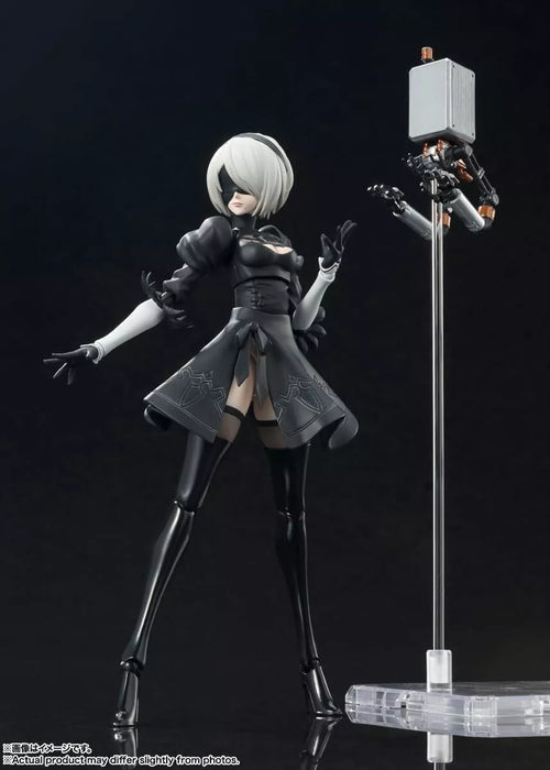 BANDAI S.H.Figuarts NieR:Automata Ver1.1a 2B Action Figure JAPAN OFFICIAL