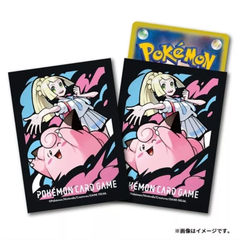 Pokemon Center Original Card Sleeves Lillie & Clefairy JAPAN OFFICIAL