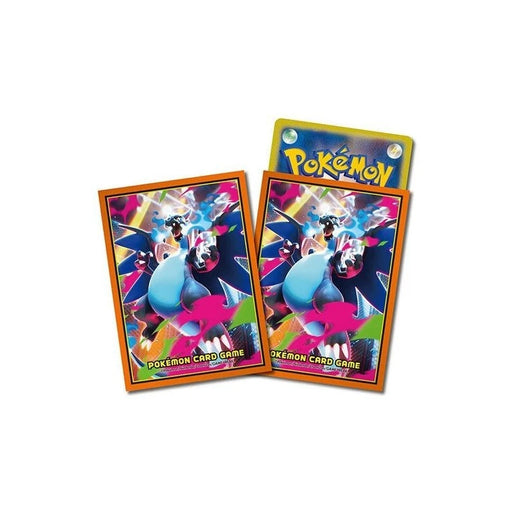 Pokemon Center Original Card Sleeves Mega Charizard X JAPAN OFFICIAL
