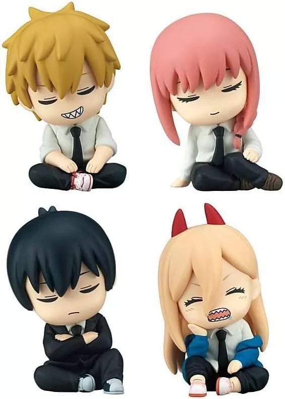 Chainsaw Man Schulter Zun Abb. Alle 4 Typ Figur Set Kapselspielzeug Japan Beamter