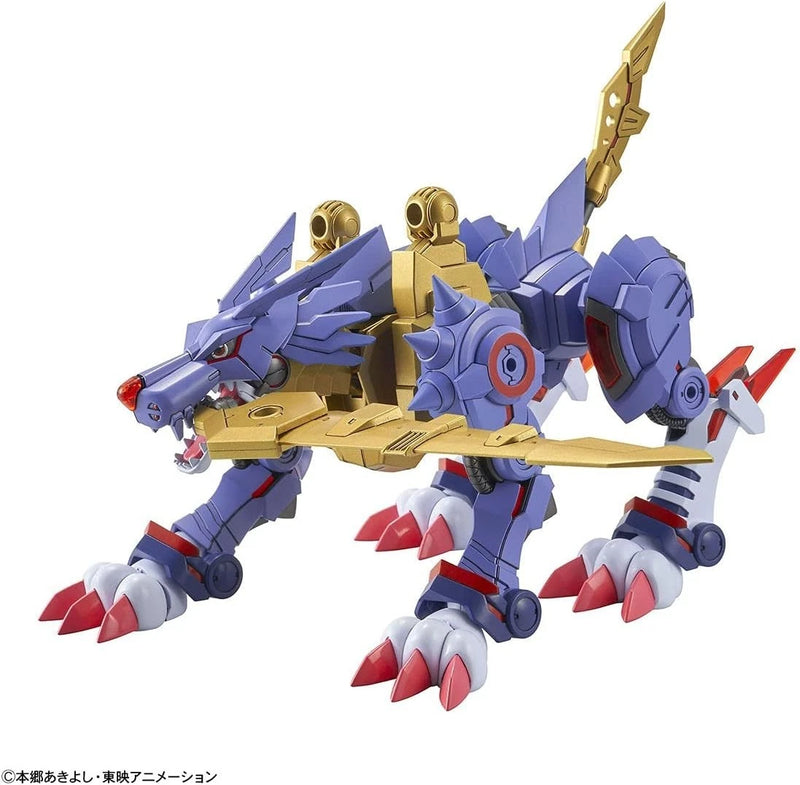 BANDAI Figure Rise Standard Amplified Digimon Metal Garurumon Model Kit GIAPPONE