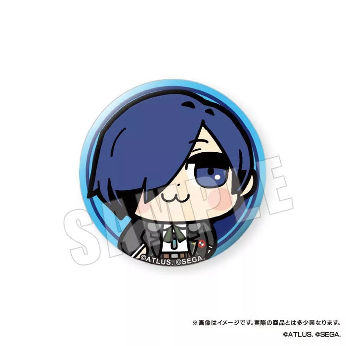 Persona 3 Reload Protagonist x Bkub Tin Badge Complete Set JAPAN OFFICIAL