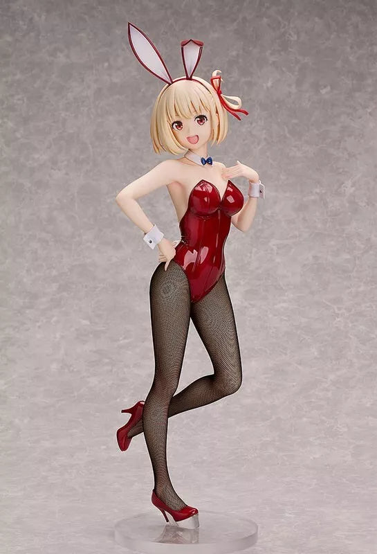 Lycoris retrocede Chisato Nishikigi Bunny Ver. 1/4 figura oficial de Japón