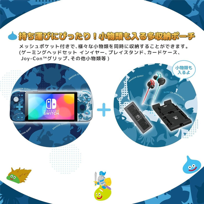Dragon Quest Moyenne Pouche pour Nintendo Switch Slime Japan Official