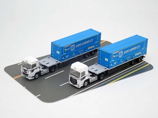 Trailer Collection NX Nippon Express Remolque contenedor de 31 pies Juego de 2 autos A JAPÓN