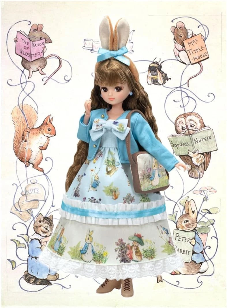Takara Tomy Licca Chan Photogenic Licca Peter Rabbit Style Doll JAPAN OFFICIAL