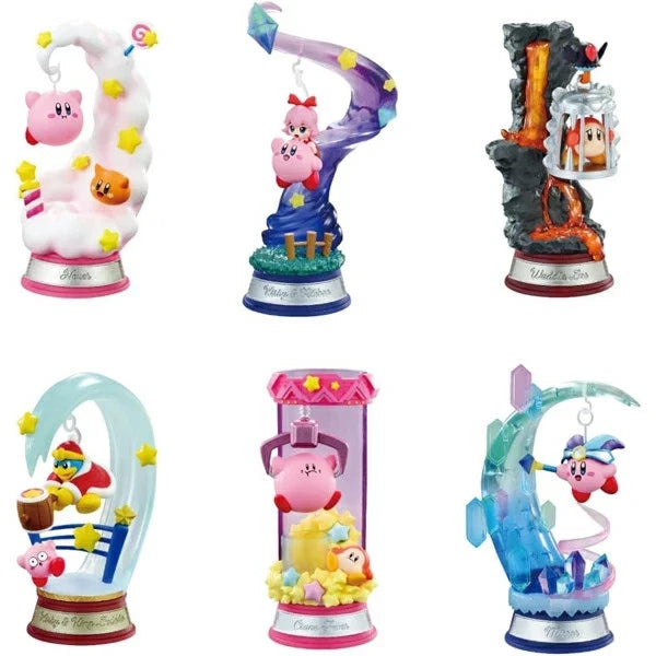 Re-Ment Kirby Swing Kirby Twinkle Traveler Todos los 6 tipos Set Figura OFICIAL DE JAPÓN