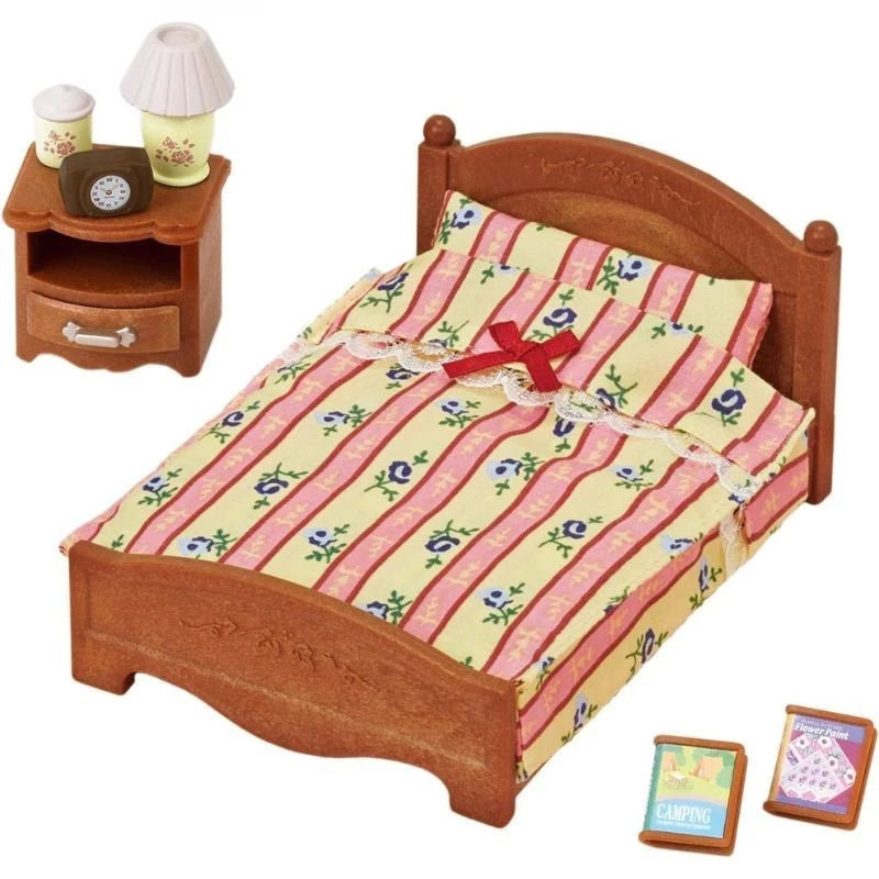 Epoch Sylvanian Families Semi Double Bed KA-512 JAPAN OFFICIAL