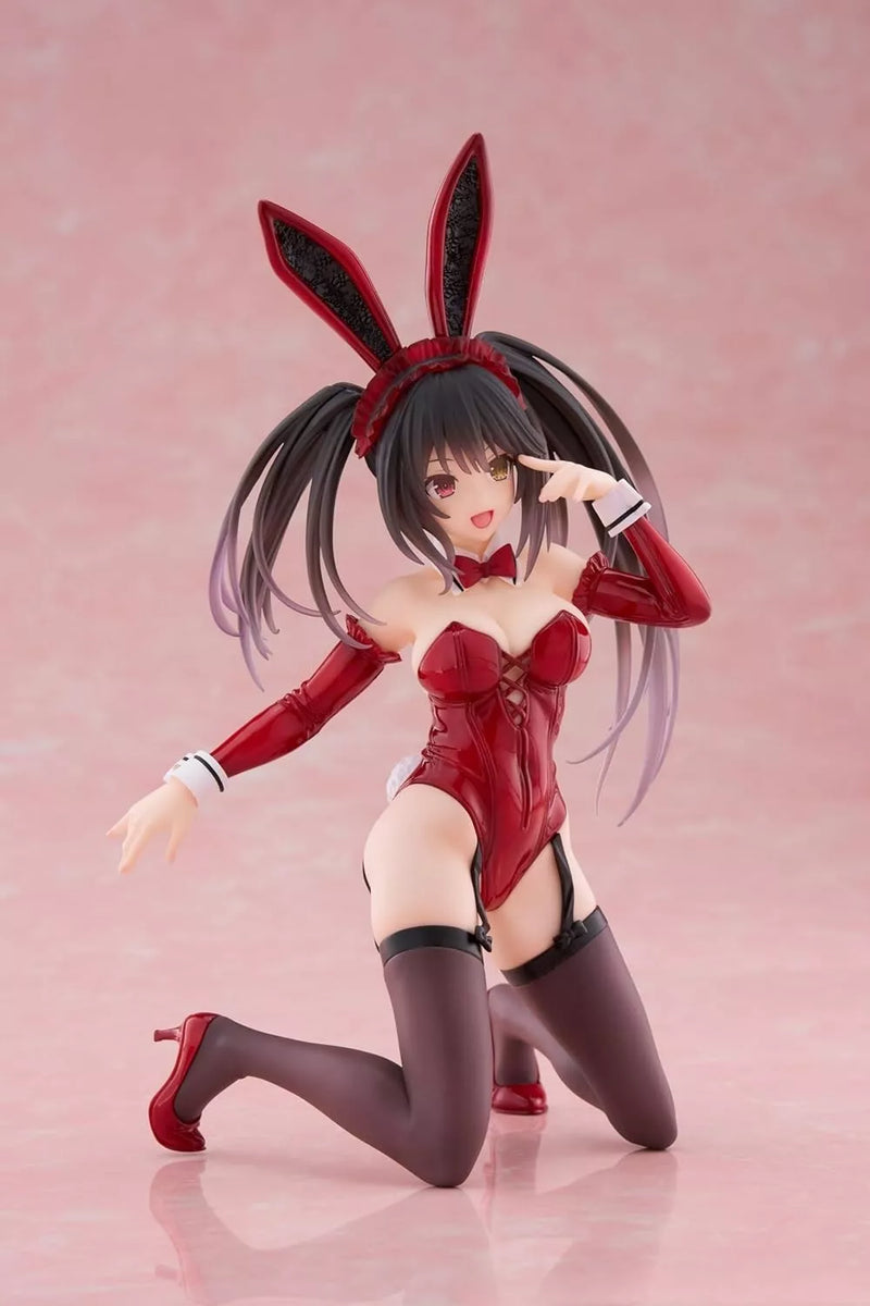 TAITO Desktop Cute Figure Date A Live V Kurumi Tokisaki Bunny Ver JAPÃO OFICIAL