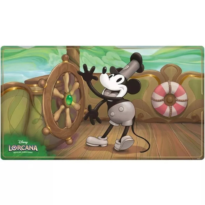 Disney Lorcana Mickey Mouse Steamboat Pilot Playmat JAPAN OFFICIAL