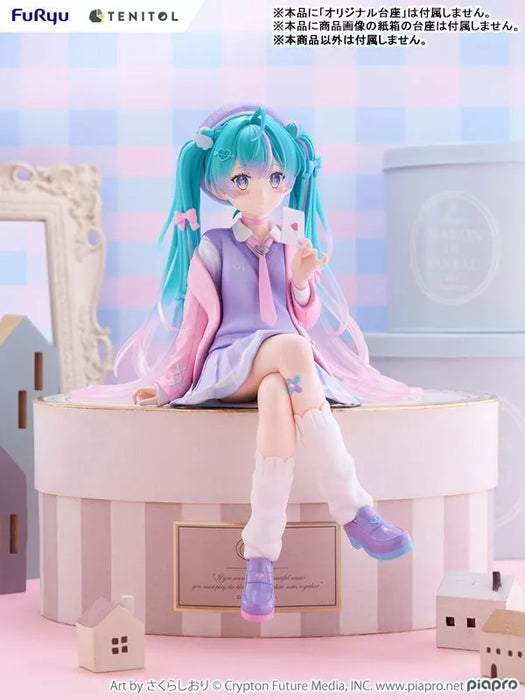 Furyu Tenitol Hatsune Miku Big Noodle Stopper Figura Japón Oficial