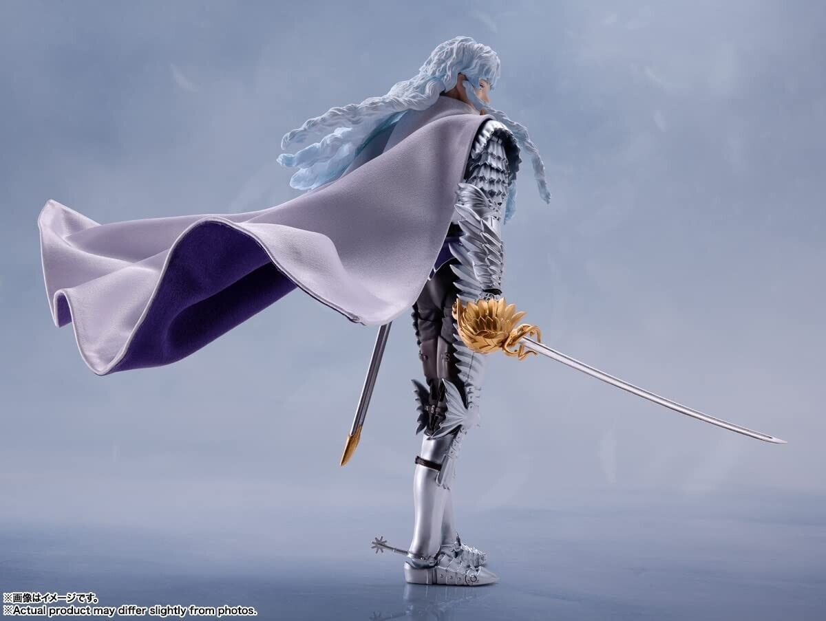 BANDAI S.H.Figuarts Berserk Griffith Action Figure JAPAN OFFICIAL
