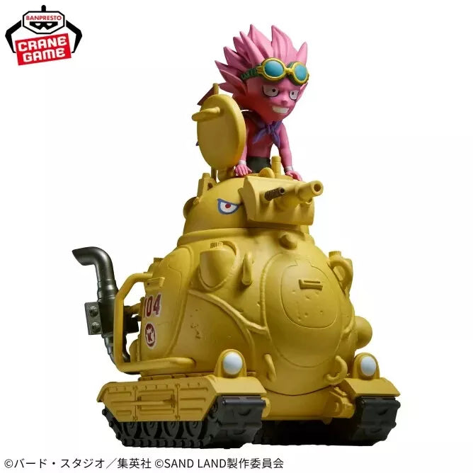 SAND LAND World Figurine de collection Beelzebub Royal Army Tank Corps No.104 JAPON