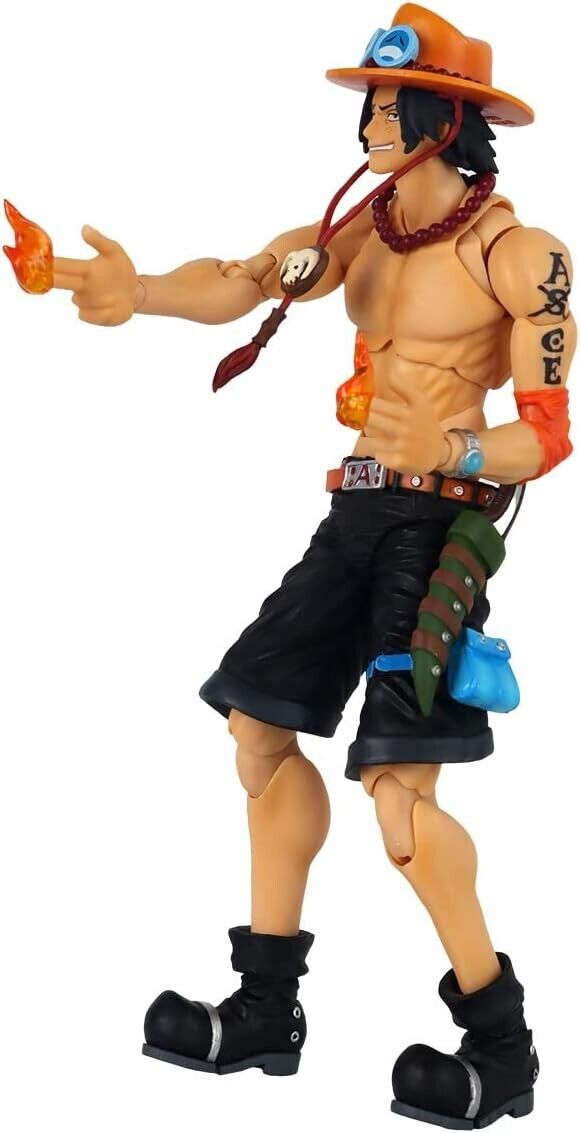 Heroes de ação variável One Piece Portgas D. Ace Figura Oficial Japão