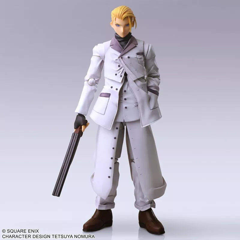 Square Enix Final Fantasy VII traz artes Rufus Shinra Action Figure JAPÃO