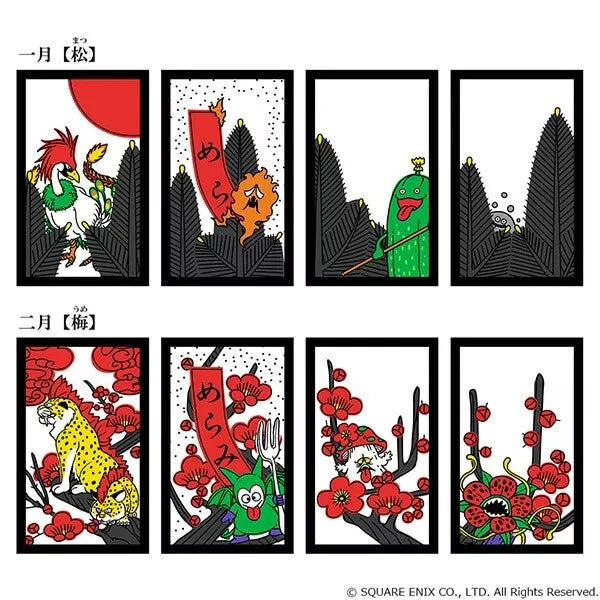 Square Enix Dragon Quest Hanafuda Playing Cards JAPAN OFFICIAL