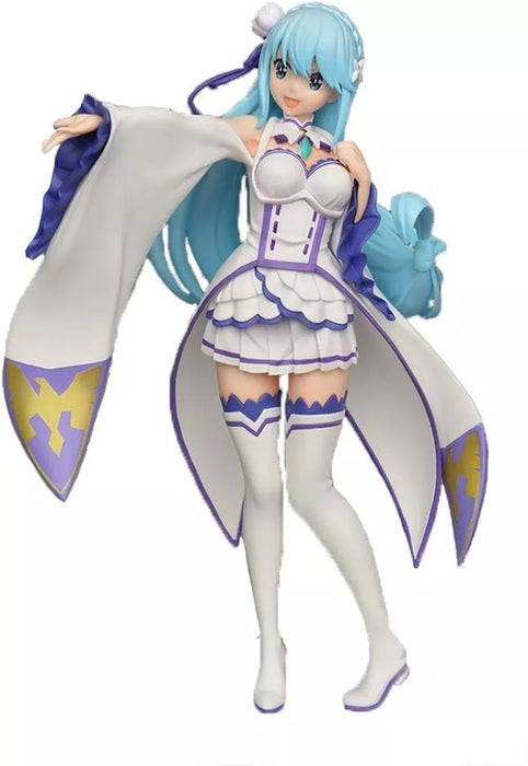 SEGA Konosuba Aqua Emilia ver Limited Premium Figure LPM JAPAN OFFICIAL