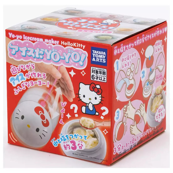 Takara Tomy Arts Sanrio Hello Kitty Ice da Yo-Yo Ice Cream Maker JAPAN OFFICIAL