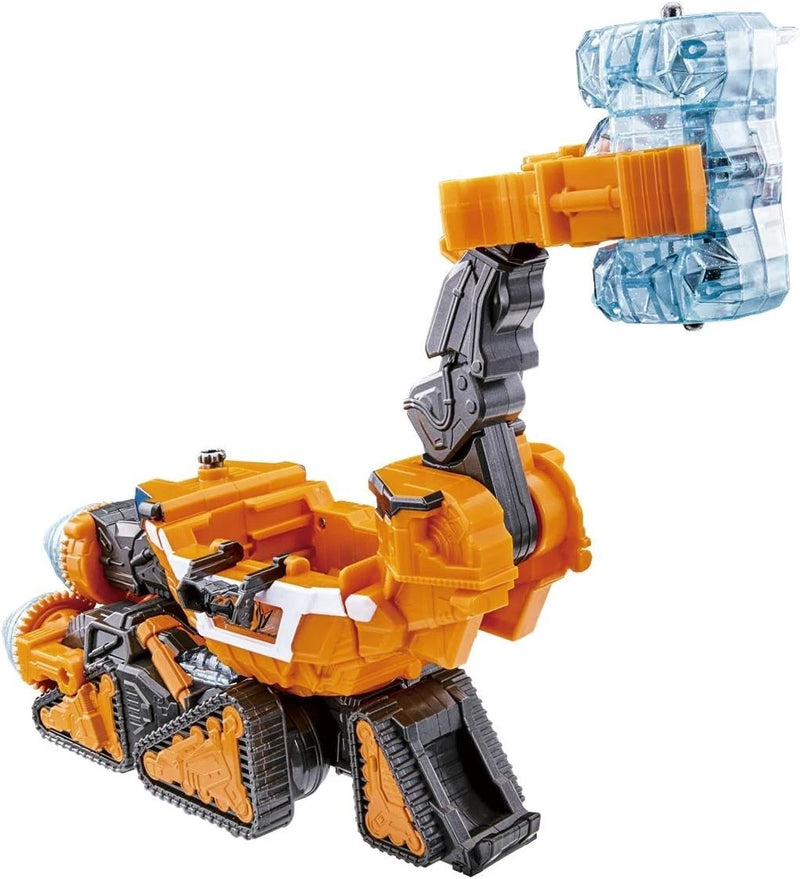 BANDAI Kiramager Robo 03 Mashin Henkei DX Gigant Driller Action Figure JAPAN