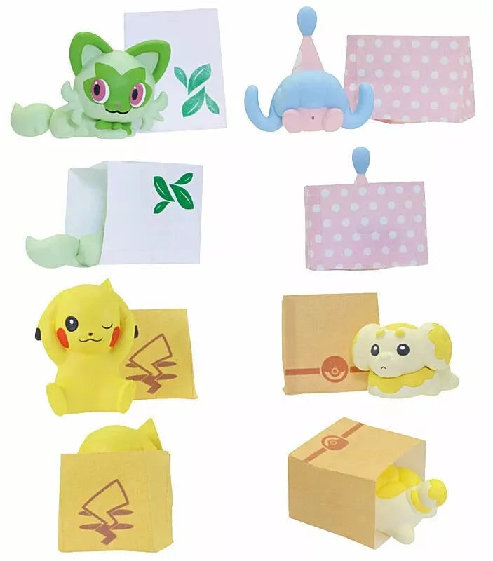 I found a Pokemon! Mascot Complete Set Figure Capsule Toy JAPAN OFFICIAL