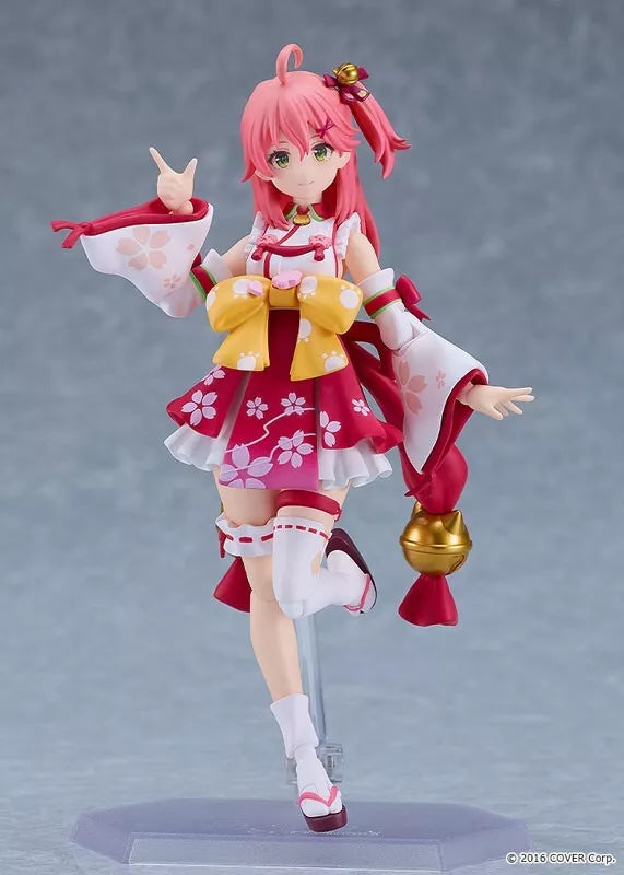 figma Hololive Production Sakura Miko Action Figure JAPÃO OFICIAL