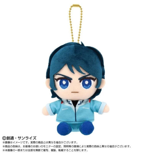 BANDAI Zeta Gundam Chibi Plush Sitting Mascot Kamille Bidan JAPAN OFFICIAL