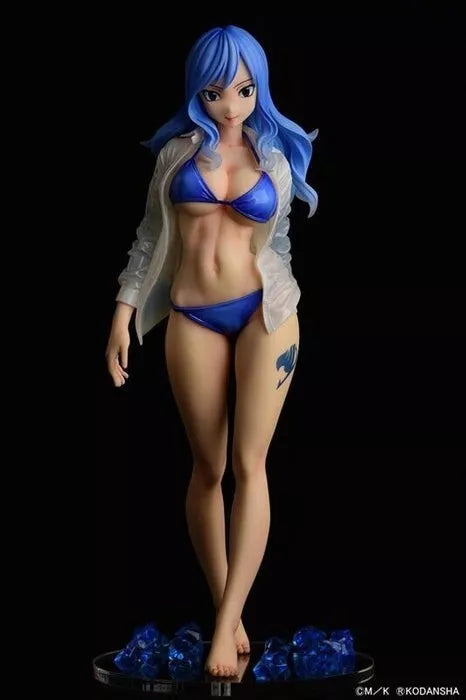 Fairy Tail Juvia Loxar Estilo de gravedad 1/6 Figura Japón Oficial