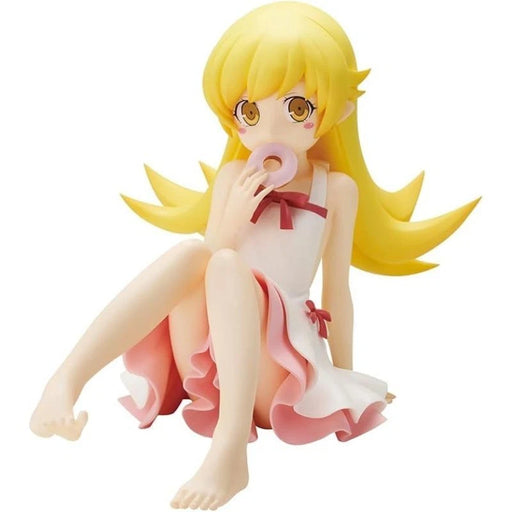 Banpresto Relax Time Monogatari Series Shinobu Oshino Figure JAPAN OFFICIAL