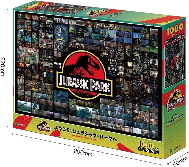 EPOCH Jigsaw Puzzle Jurassic World Welcome to Jurassic Park 1000 piece JAPAN