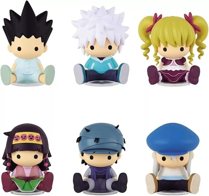 Re-Ment HUNTERxHUNTER Petadoll Election Full 6 Set BOX Figure JAPON OFFICIEL