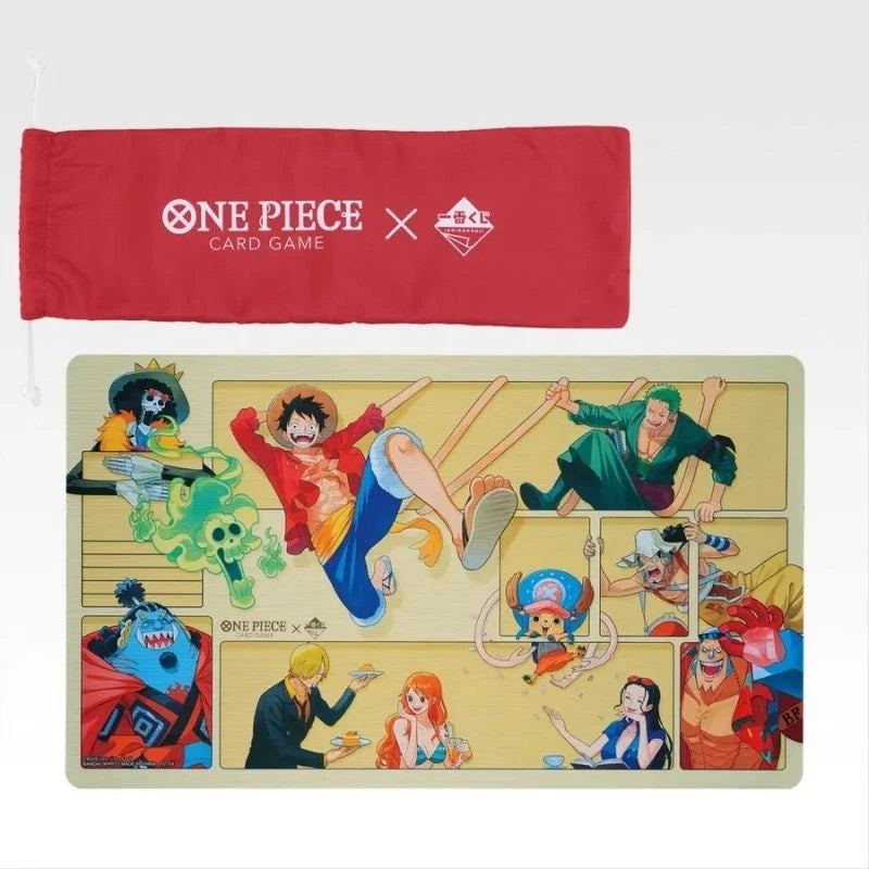 Ichiban Kuji ONE PIECE Card Game Design Playmat & Mat Case Prize Last One JAPAN